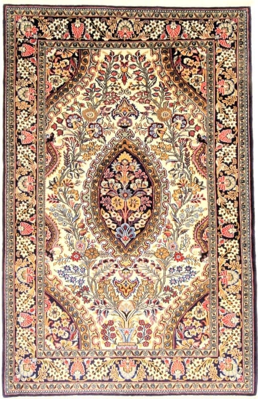 Qom Carpet  208x135 - Image 1