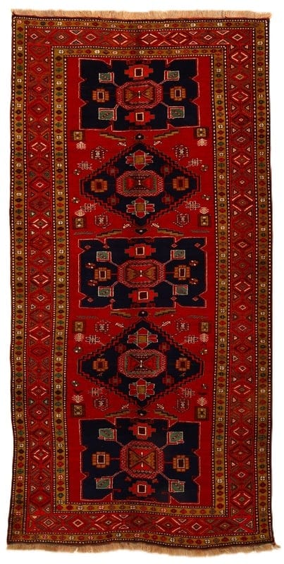Meshkien Antique Carpet 336x165 - Image 1