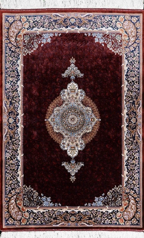 Qom  Dahlia Carpet 120x80 - Image 1