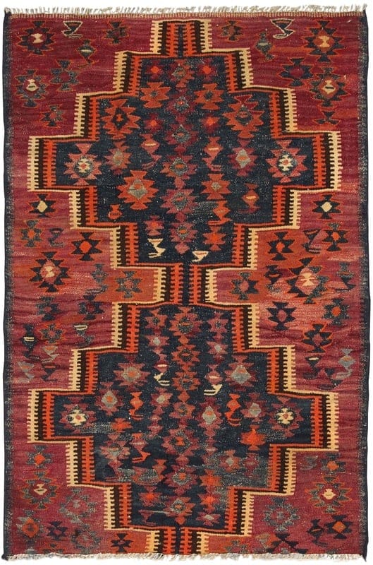 Kelim Teppich 186x123 - Image 1