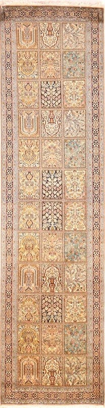 Kashmir Seide Teppich 301x79 - Image 1