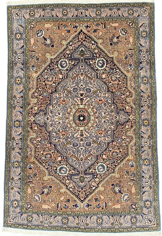 Ghom Teppich  204x135 - Image 1