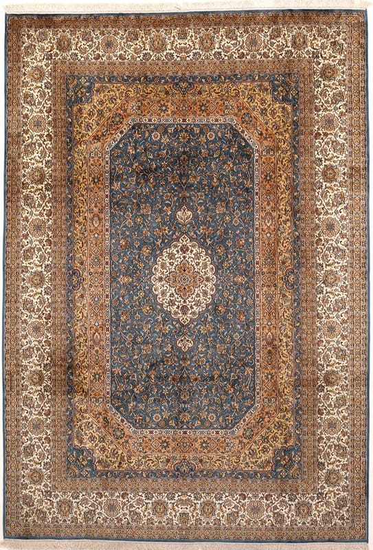Kashmir Seide Teppich 310x215 - Image 1