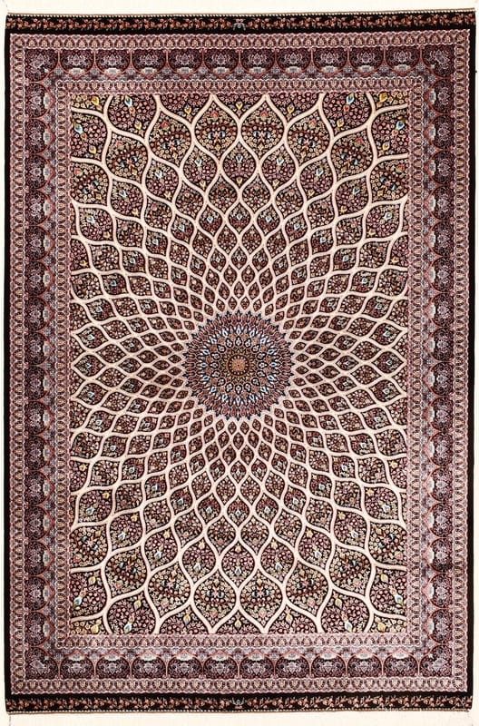 Ghom Geometric design 180x120 - Image 1