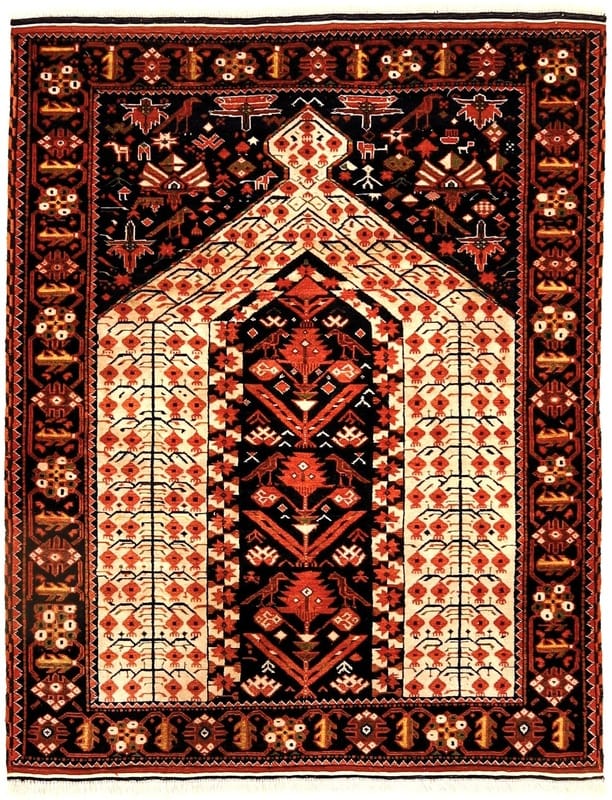Sarough Teppich 150x118 - Image 1