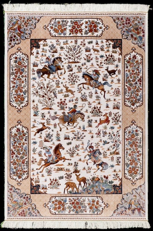 Ghom Dahlia Teppich  230x160 - Image 1