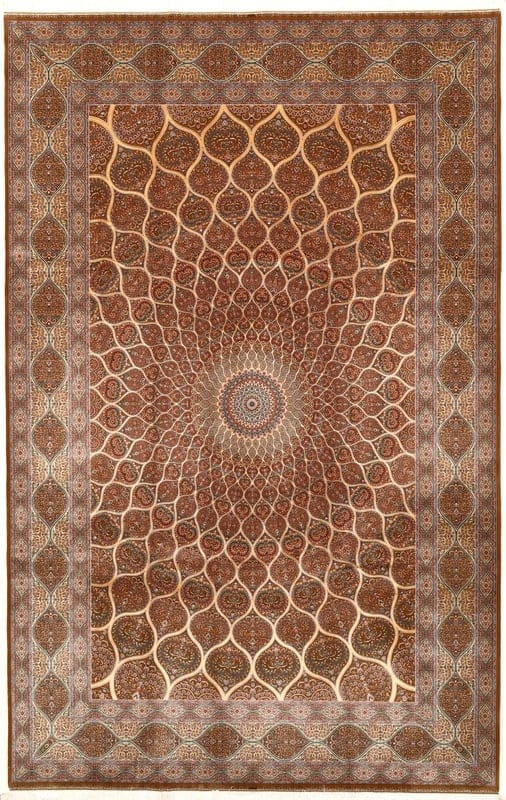 Ghom Geometric Design Teppich 305x195 - Image 1