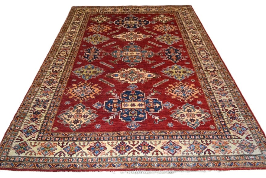 Ariana-Kazak Carpet  292x209 - Image 1