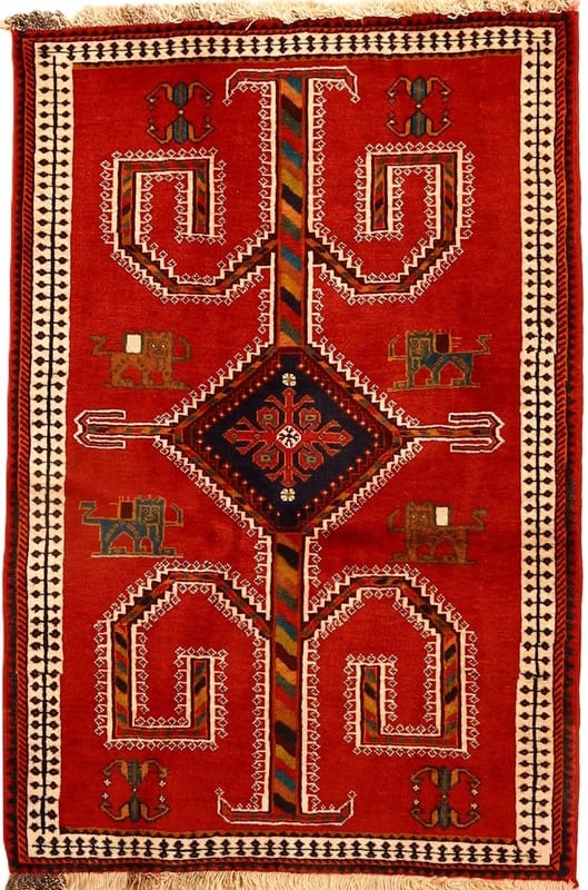 Ghashghai Carpet  163x110 - Image 1
