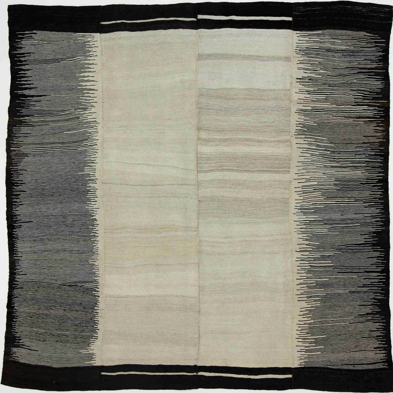 Kelim Sofreh Teppich 202x198 - Image 1