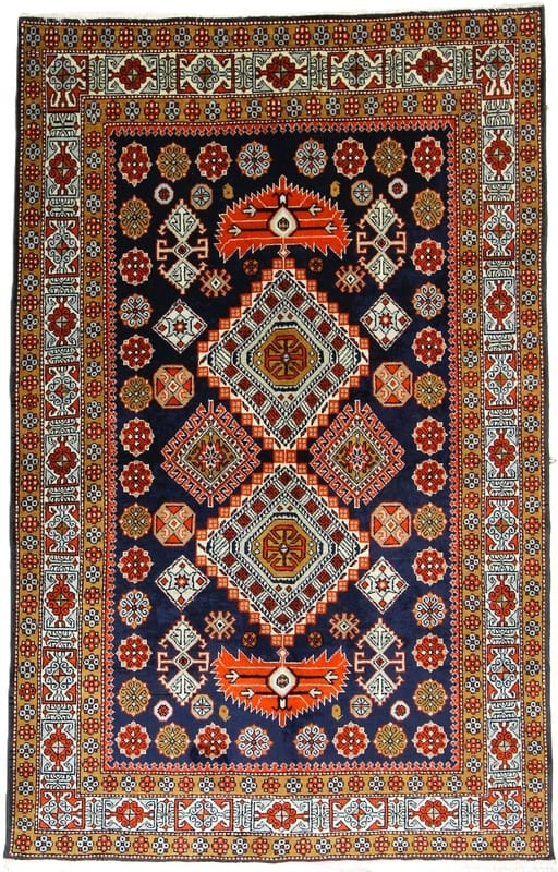 Antique Russian  Carpet 200x127 - Image 1