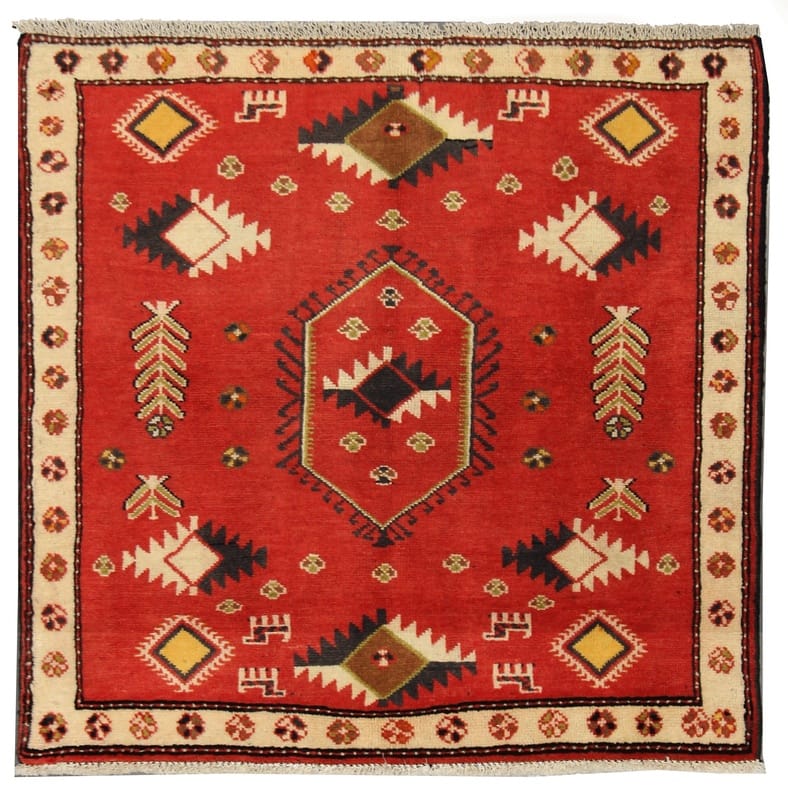 Turkaman Carpet 100x101 - Image 1