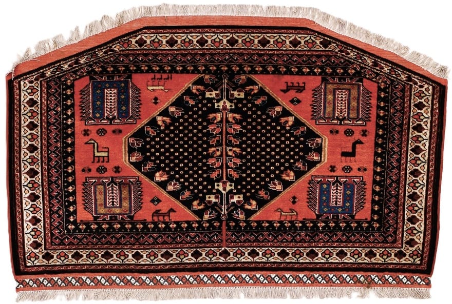 Antique Sirjan Carpet  95x53 - Image 1