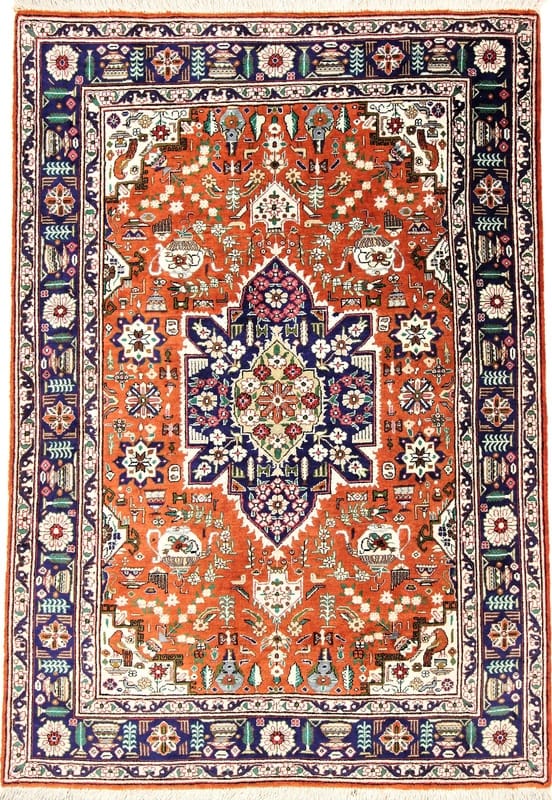 Ghom Seide  Teppich 116x79 - Image 1