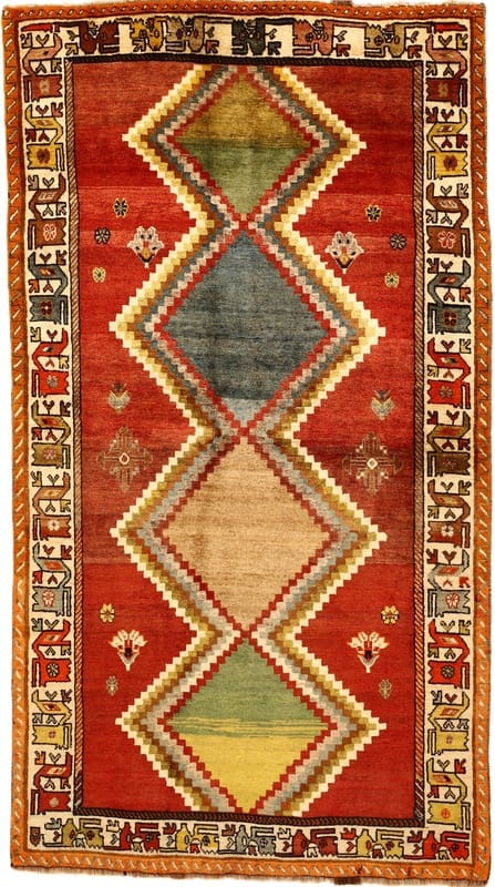Gabbeh Teppich  226x122 - Image 1