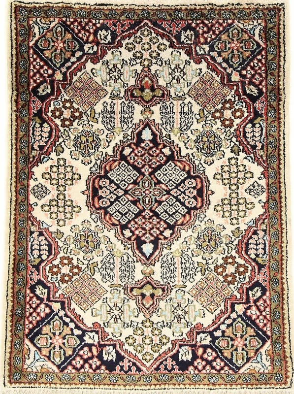 Ghom Seide Teppich 78x57 - Image 1