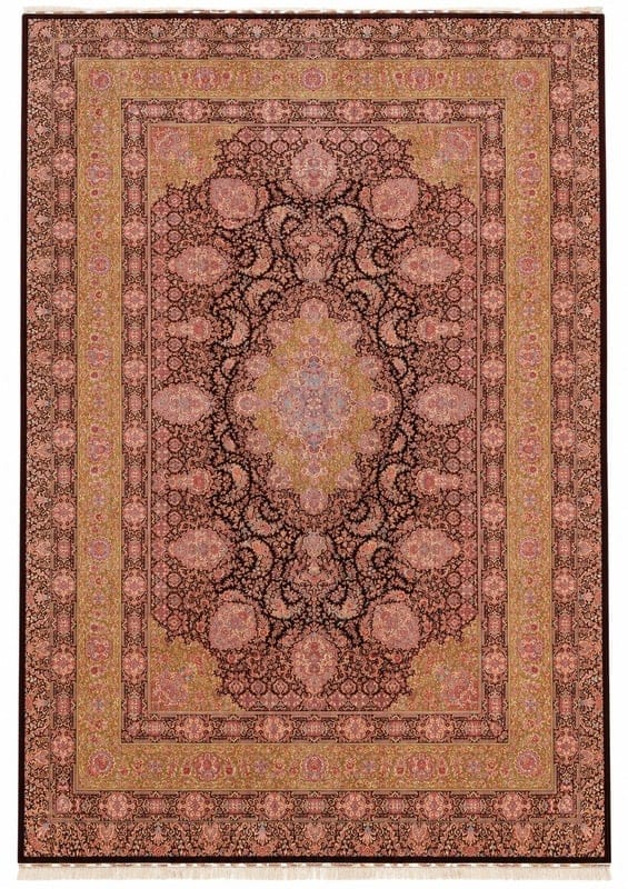 Qom Silk Memayian Carpet  300x207 - Image 1