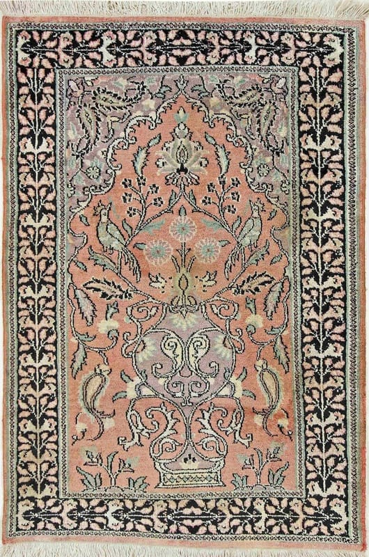 Kaschmir Silk Carpet 95x63 - Image 1