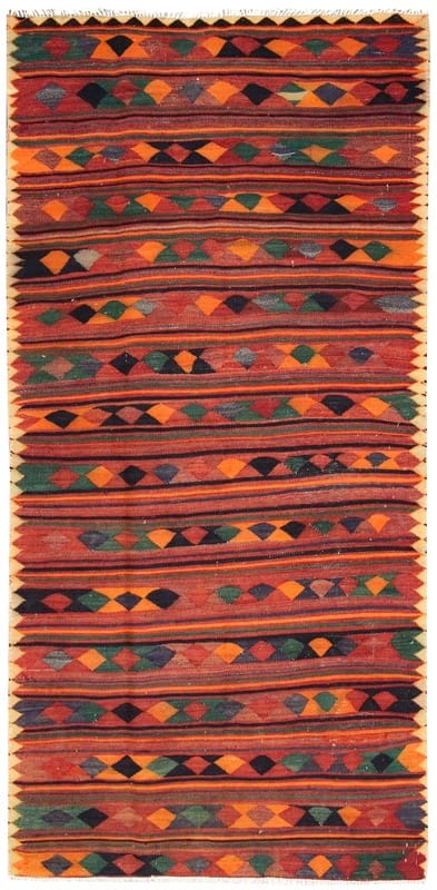 Kelim Teppich 252x118 - Image 1