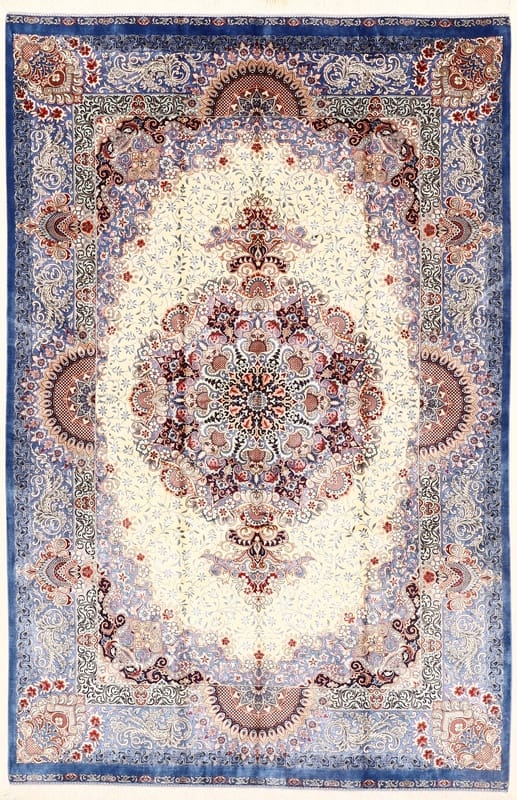 Ghom Daisy Teppich 230x150 - Image 1
