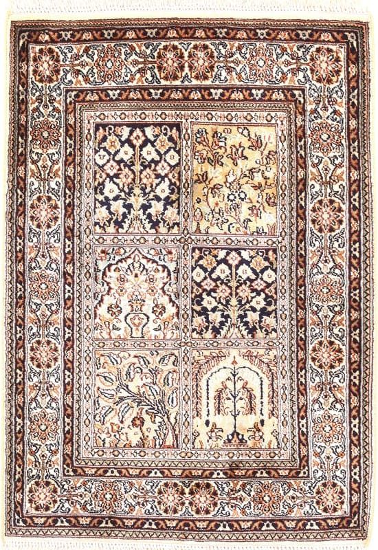 Kahmir Silk Teppich 90x64 - Image 1