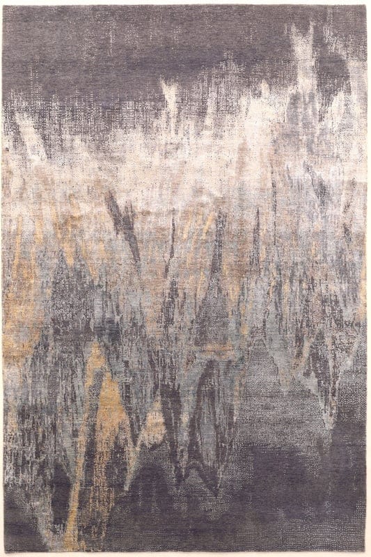 Modern Lotus Teppich 305x203 - Image 1