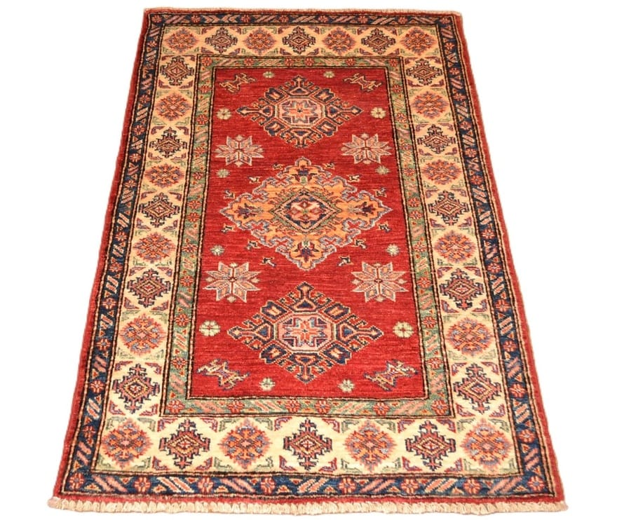 Ariana-Kazak Carpet  128x83 - Image 1