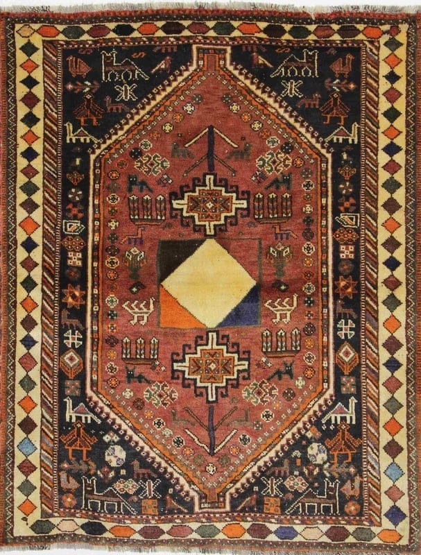 Ghashghai Teppich 165x131 - Image 1