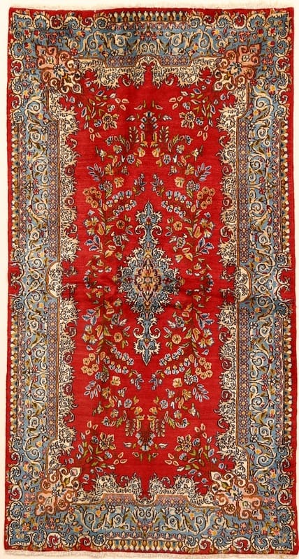 Kerman Teppich 225x120 - Image 1
