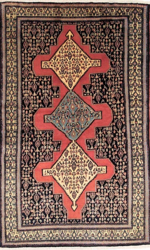Senneh carpet 203x126 - Image 1