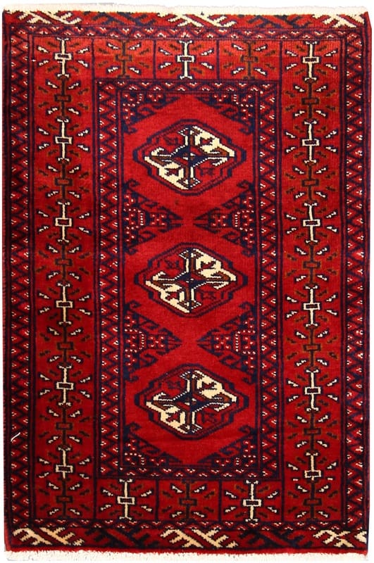Turkaman Teppich 90x62 - Image 1