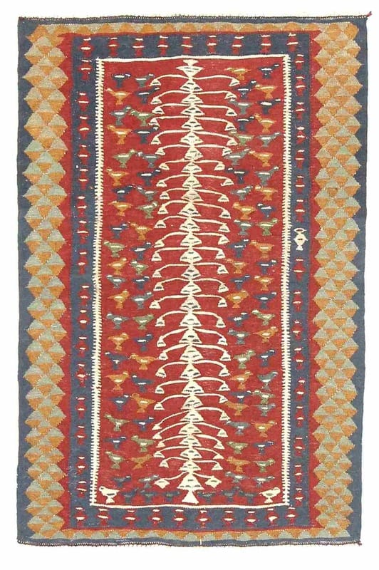 KELIM Carpet 132x85 - Image 1