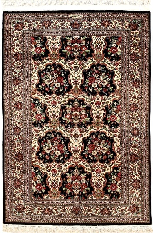 Ghom Seide Teppich 114x80 - Image 1