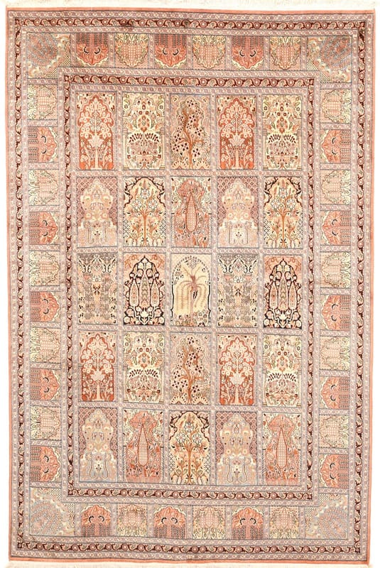 Kashmir Seide Teppich 282x185 - Image 1