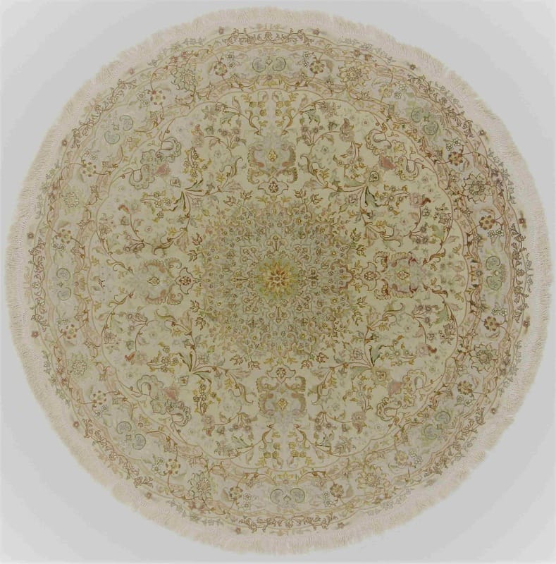 Tabriz 60 Raj Teppich 202x202 - Image 1