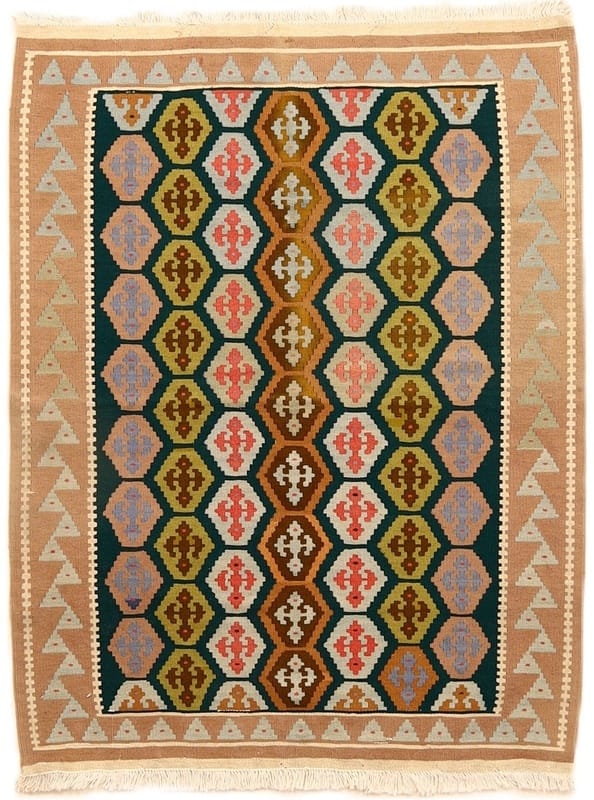 Kilim Carpet 130x100 - Image 1