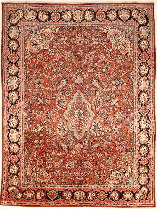 Ankique Sarouk Carpet  428x319 - Image 1