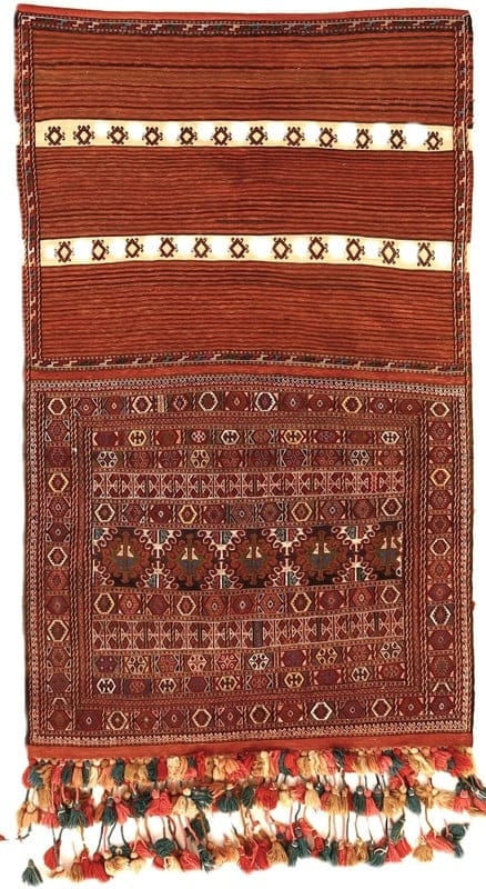 Antique Ghuchan Carpet  210x110 - Image 1