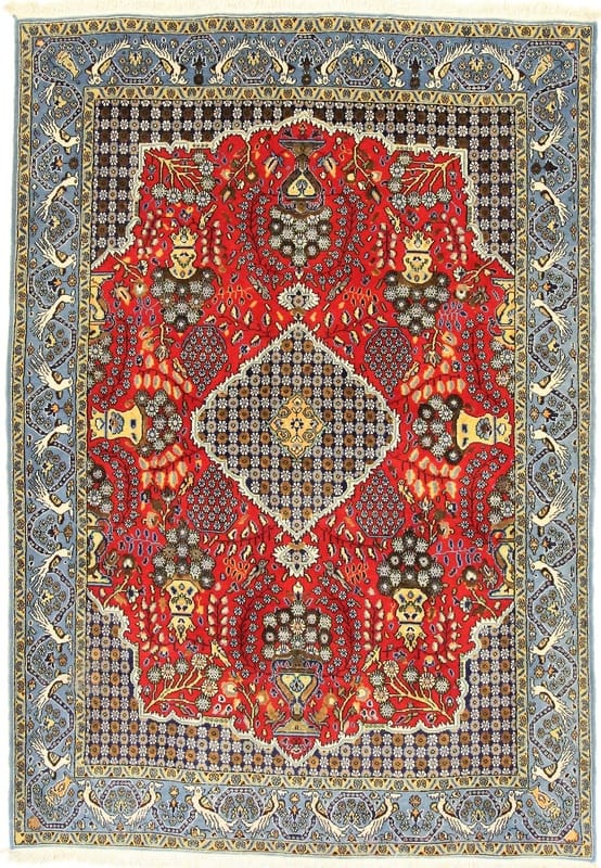 Ghom Teppich 207x143 - Image 1