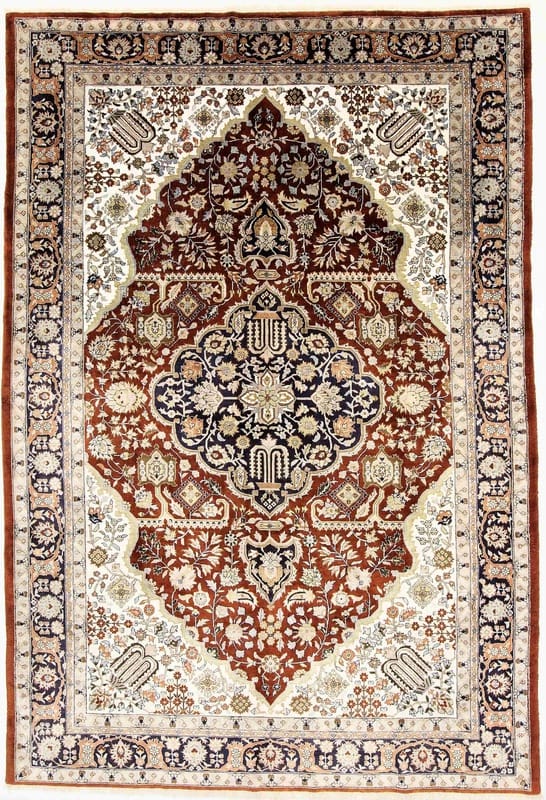 Türki Seide Teppich 270x185 - Image 1