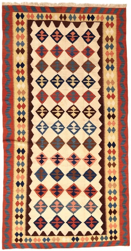 Kelim  Fars Teppich 290x150 - Image 1