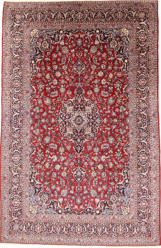 Keshan Alt Teppich 410x267 - Image 1