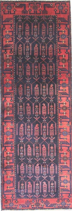 Hamadan Teppich 308x108 - Image 1