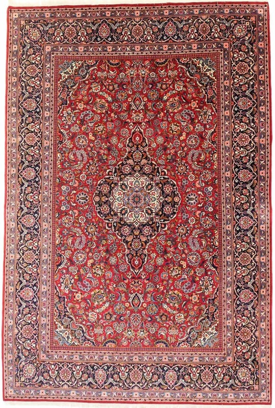 Keshan Carpet  Antique 350x230 - Image 1