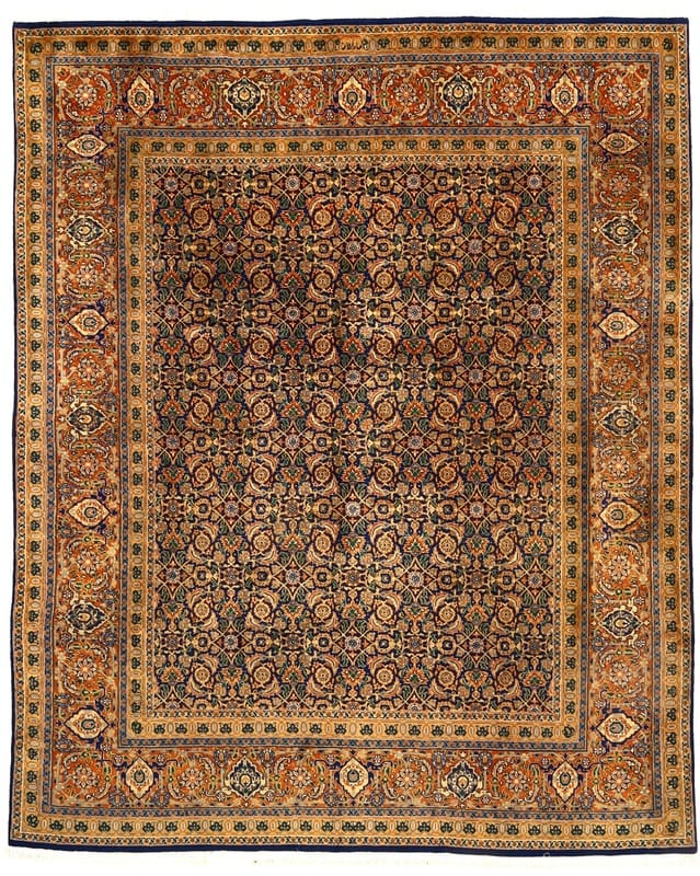Tabriz50raj Carpet 253x207 - Image 1