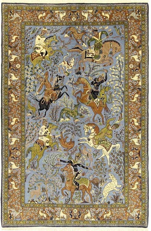 Ghom Kork Carpet 210x140 - Image 1
