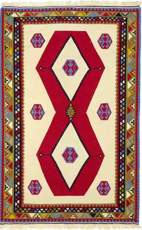 Kelim Gaschgai Carpet 250x161 - Image 1
