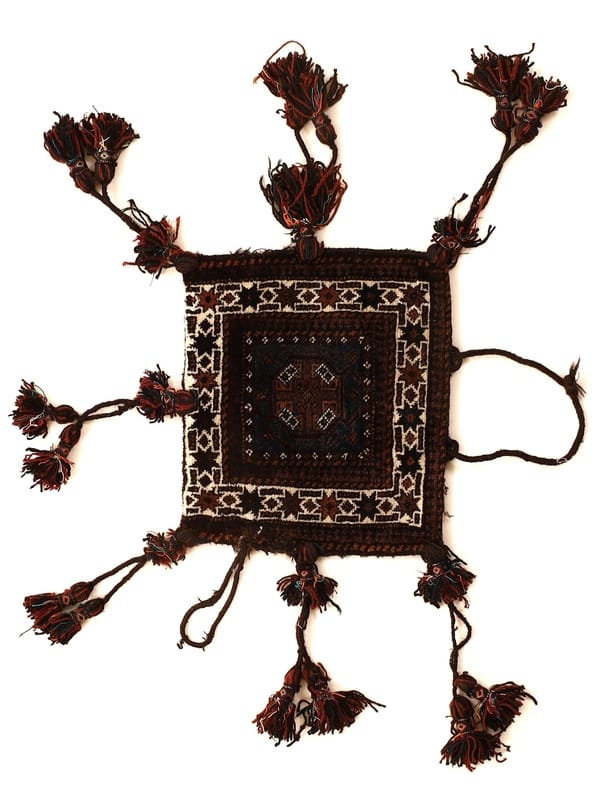 Antique Baluch Carpet  40x35 - Image 1