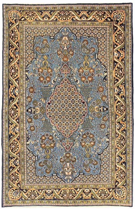 Ghom Teppich 215x136 - Image 1