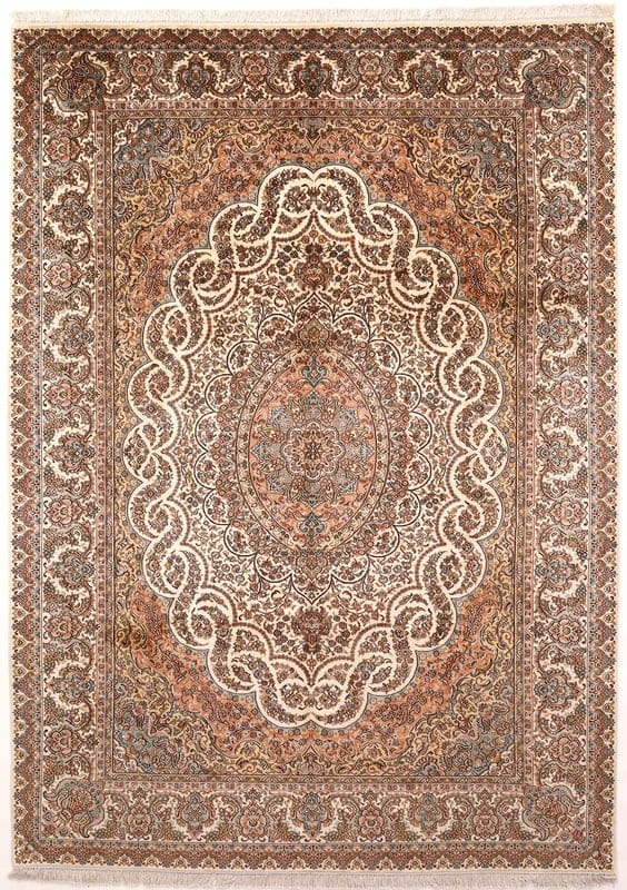 Kashmir Seide Teppich 307x222 - Image 1
